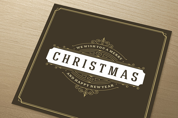 10 Christmas Logos and Badges in Logo Templates - product preview 4