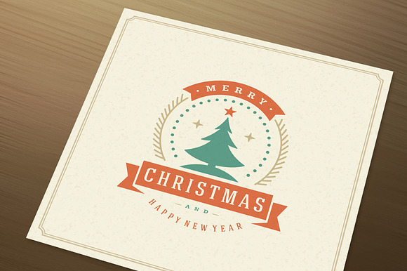 10 Christmas Logos and Badges in Logo Templates - product preview 7