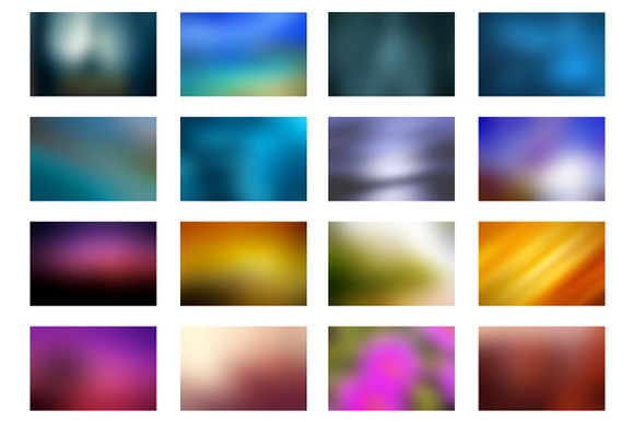 Blurred background - vibrant colors in Textures - product preview 3