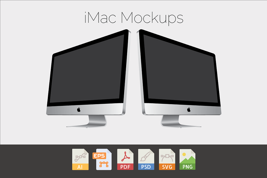 iMac Mockups in Mobile & Web Mockups - product preview 8