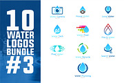 10 Water Logo Bundle #3