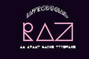 RAZ Typeface