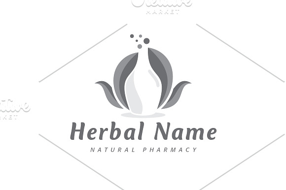 Herbal Potion Logo in Logo Templates - product preview 2