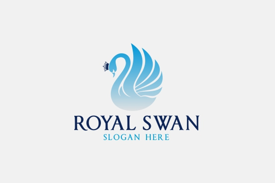 Royal Swan Logo in Logo Templates - product preview 8
