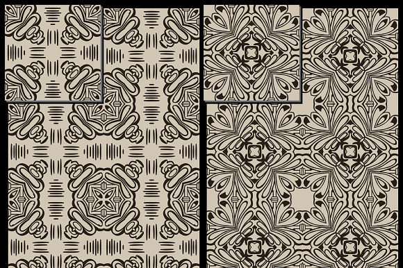 Set 33 - 6 Seamless Patterns in Patterns - product preview 1