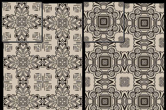 Set 33 - 6 Seamless Patterns in Patterns - product preview 2
