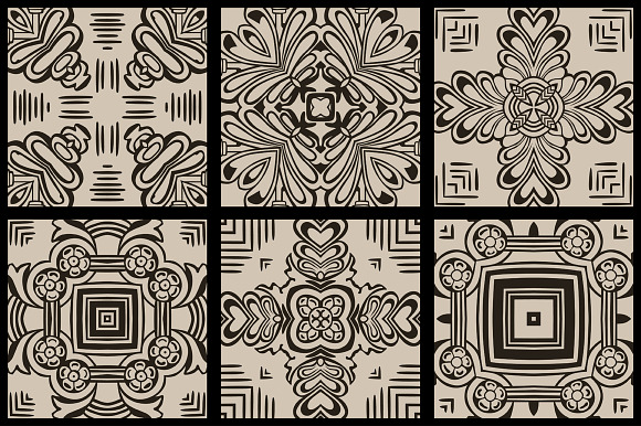 Set 33 - 6 Seamless Patterns in Patterns - product preview 4