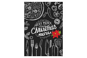 Christmas restaurant brochure