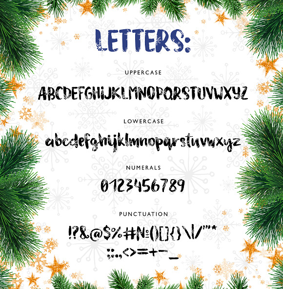 Magic Snow - Christmas Typeface in Script Fonts - product preview 5