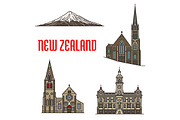 New Zealand landmarks