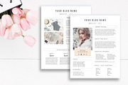 Media Kit Template 2 Page