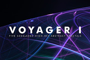 Voyager I - Fractal Background Art