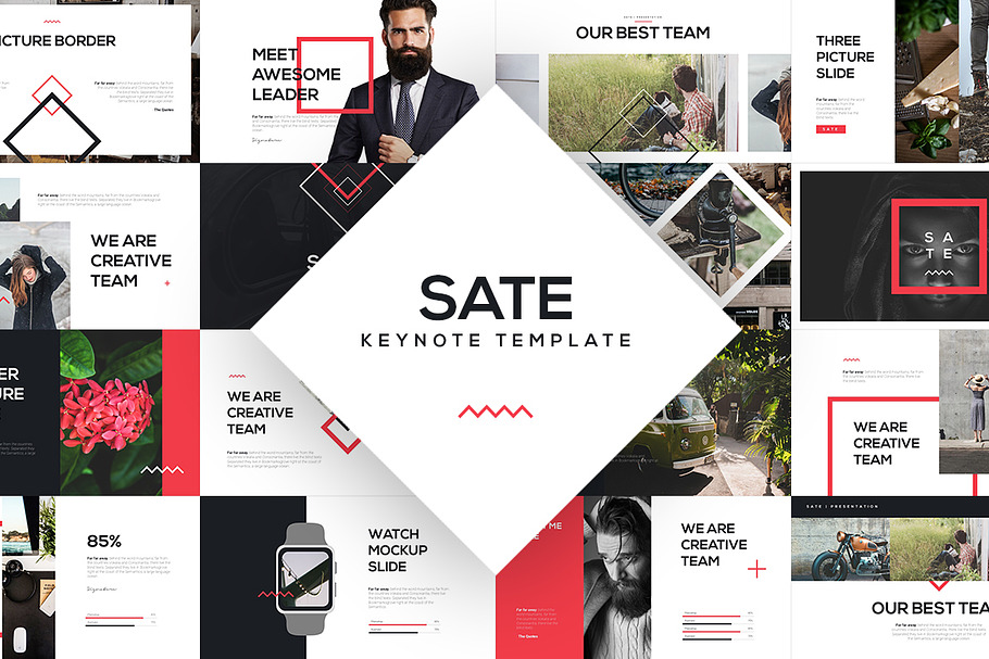 SATE Keynote Template in Keynote Templates - product preview 8