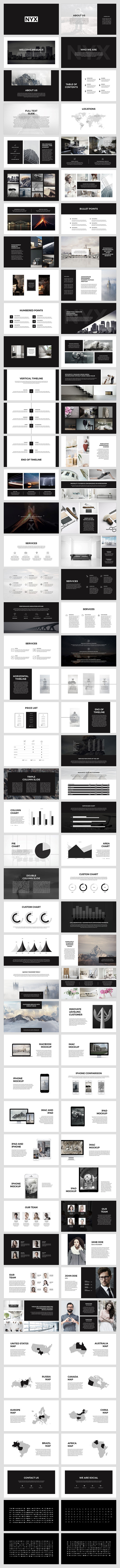 Nyx Presentation Template in Keynote Templates - product preview 7