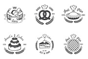 Vintage bakery emblems. Part 3