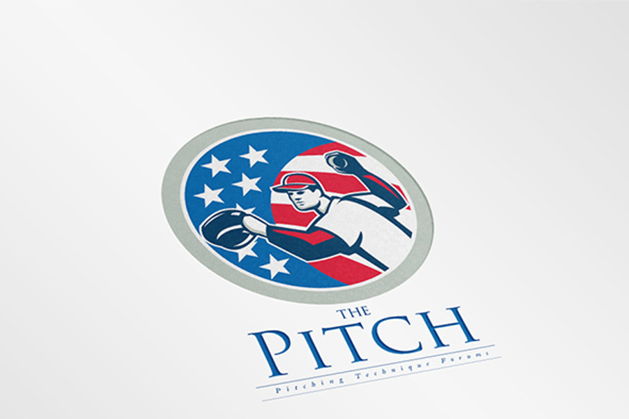 The Pitch Forums Logo in Logo Templates - product preview 8