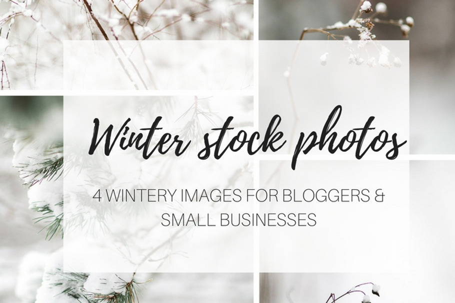 50 % OFF Winter stock photos 