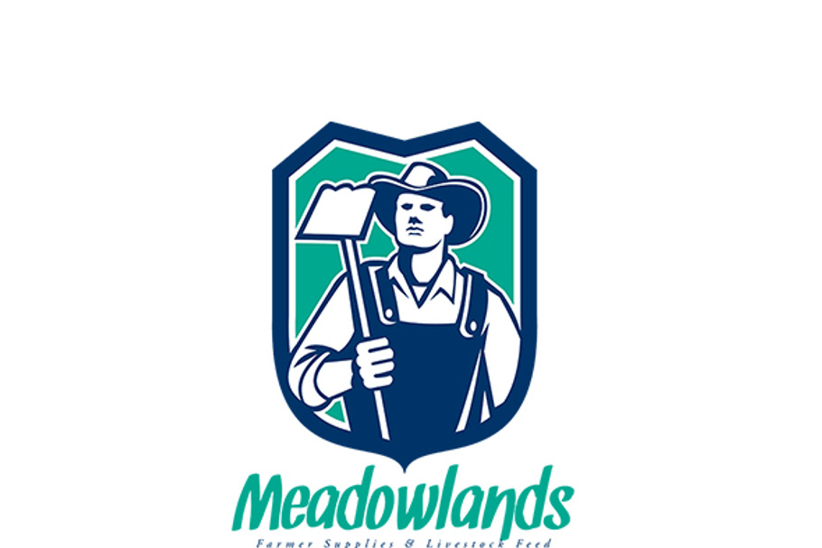 Meadowlands Farmer Supplies Logo in Logo Templates - product preview 8