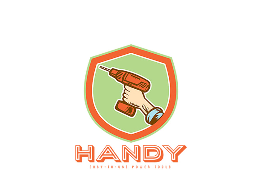 Handy Power Tools Logo in Logo Templates - product preview 8