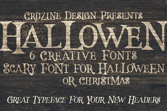 Hallowen Typeface in Halloween Fonts - product preview 4