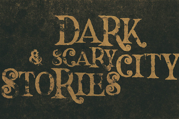 Hallowen Typeface in Halloween Fonts - product preview 5