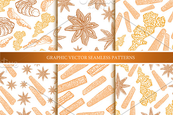 Spice patterns collection in Patterns - product preview 2
