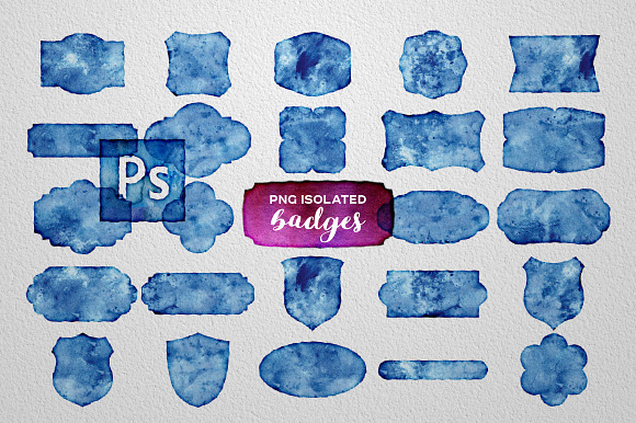 Combo: WATERCOLOR Lab Ai+Ps in Photoshop Layer Styles - product preview 7
