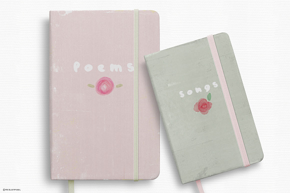 Notebook Mockup - 2 Sizes in Print Mockups - product preview 4