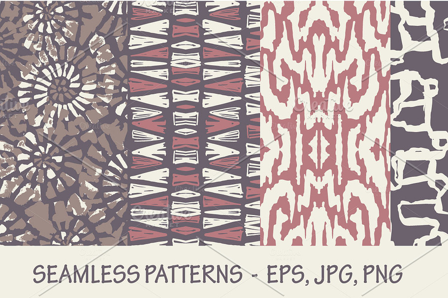 Seamles patterns in Patterns - product preview 8