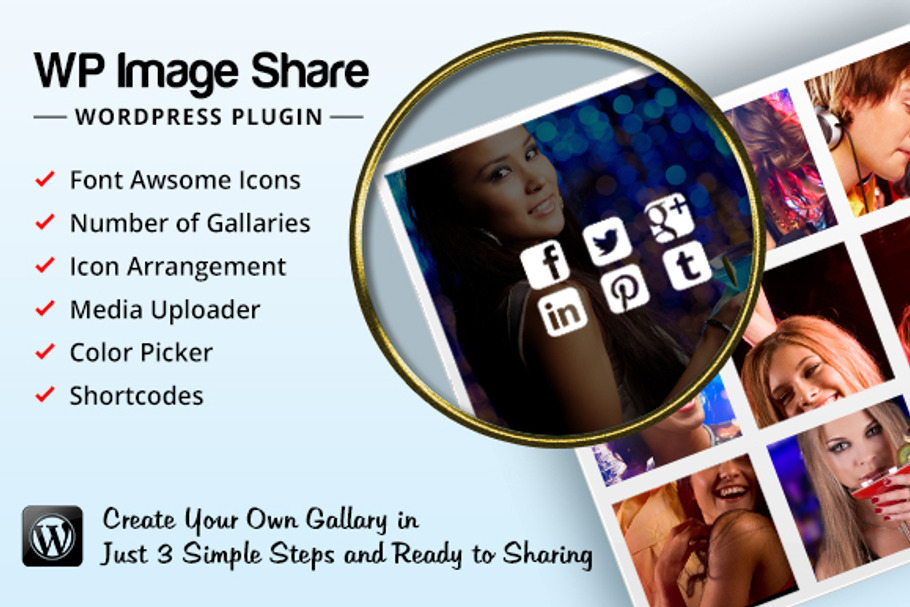 WP Image Share Plugin in Wordpress Plugins - product preview 8