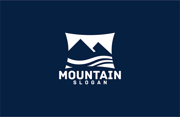 Mountain  in Logo Templates - product preview 2