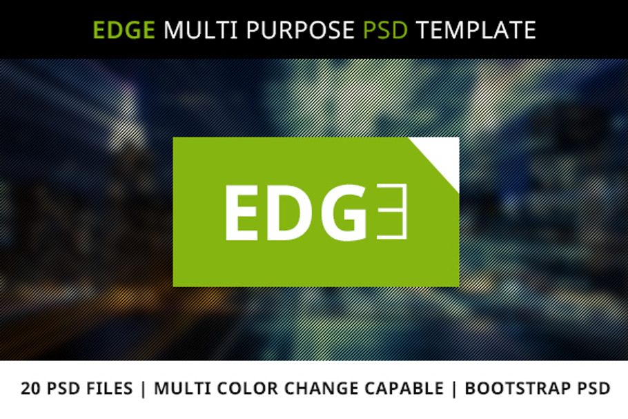 EDGE Multipurpose PSD Template in Templates - product preview 8