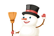 Snowman Character 