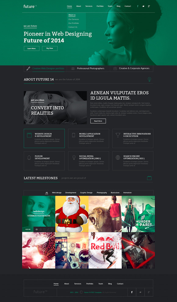 Future 14 Multipurpose PSD Template in Templates - product preview 1