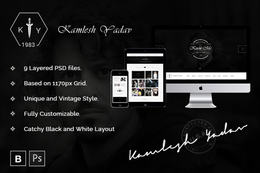 K Y Multipurpose PSD Template in Templates - product preview 8