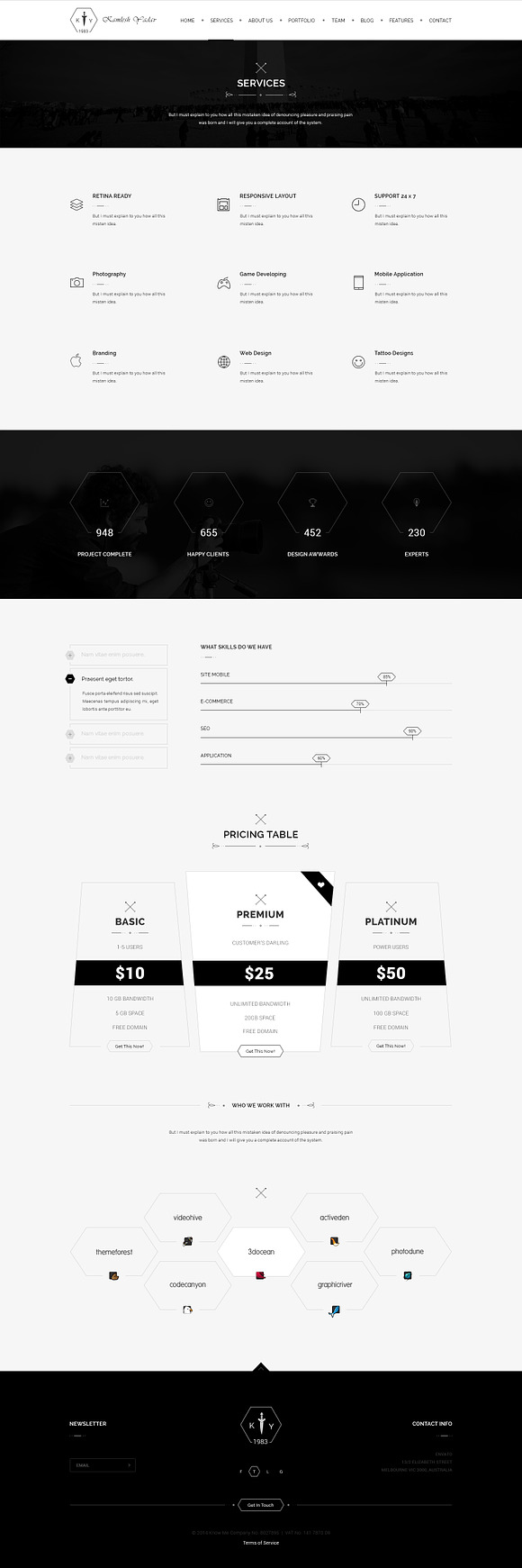 K Y Multipurpose PSD Template in Templates - product preview 3