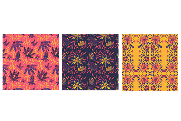 Folk Floral Patterns in Patterns - product preview 2