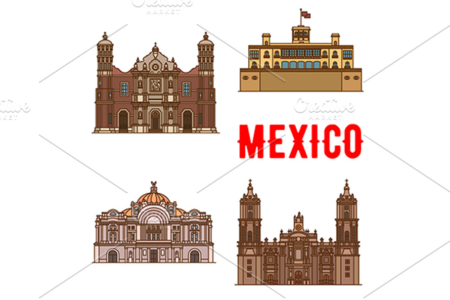 Sightseeings of Mexico