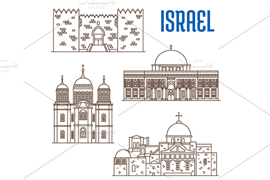 Historic buildings of Israel