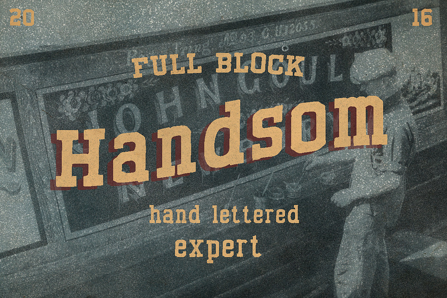 Full Block Expert in Block Fonts - product preview 8