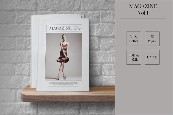 Magazine Bundle Template Indesign in Magazine Templates - product preview 1