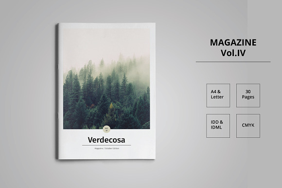 Magazine Bundle Template Indesign in Magazine Templates - product preview 7