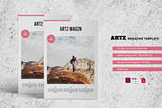ARTZ Magazine Template