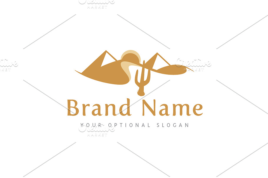 Desert Dunes Logo in Logo Templates - product preview 8