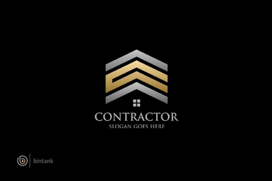 Contractor - Real Estate Logo