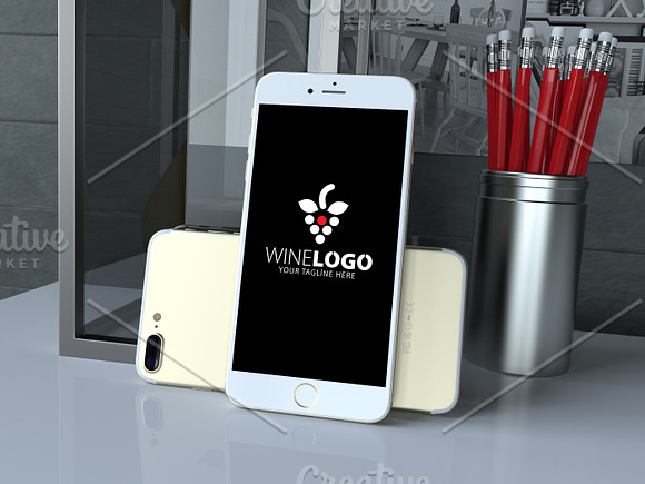 Wine Logo in Logo Templates - product preview 4