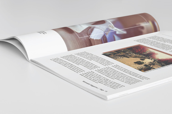 Minimal Magazine Template in Magazine Templates - product preview 5