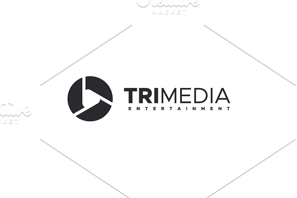 Tri Media in Logo Templates - product preview 3