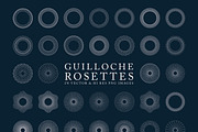 Guilloche Rosette Vector Pack