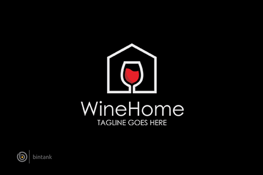 Wine Home Logo in Logo Templates - product preview 8